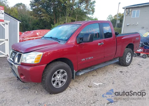 2006 Nissan Titan Xe/Se/Le z USA, uszkodzony, nr VIN 1N6BA06B06N550998